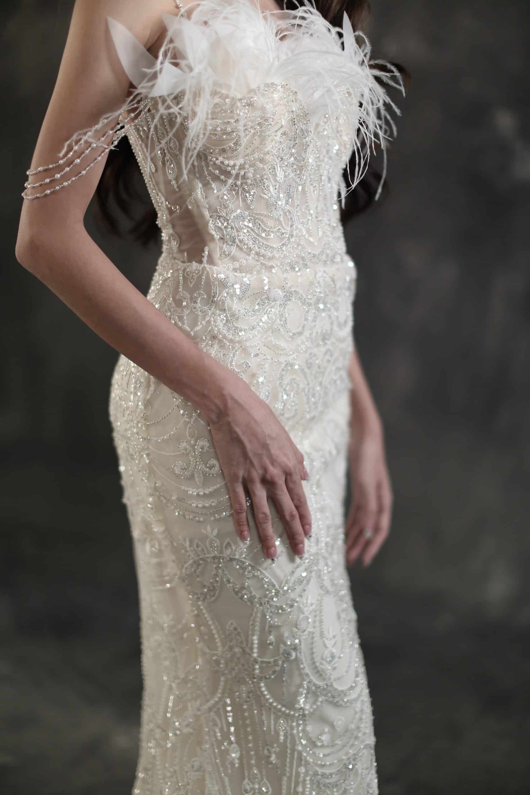 Detail Gaun Pengantin 5