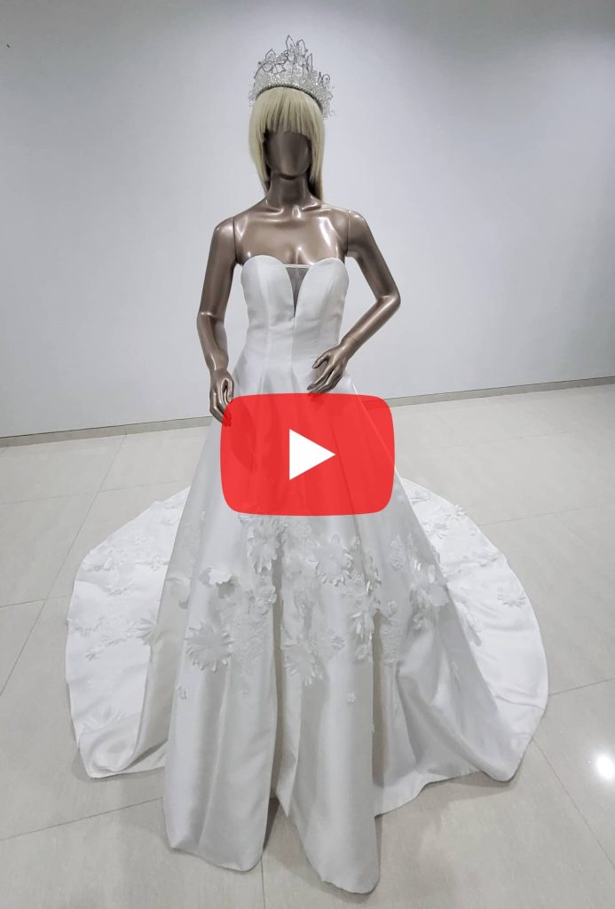 Video of Gaun Pengantin S0607 (1 Gaun 3 Style)